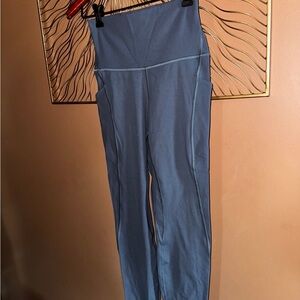 Lululemon Blue High-Waisted Leggings